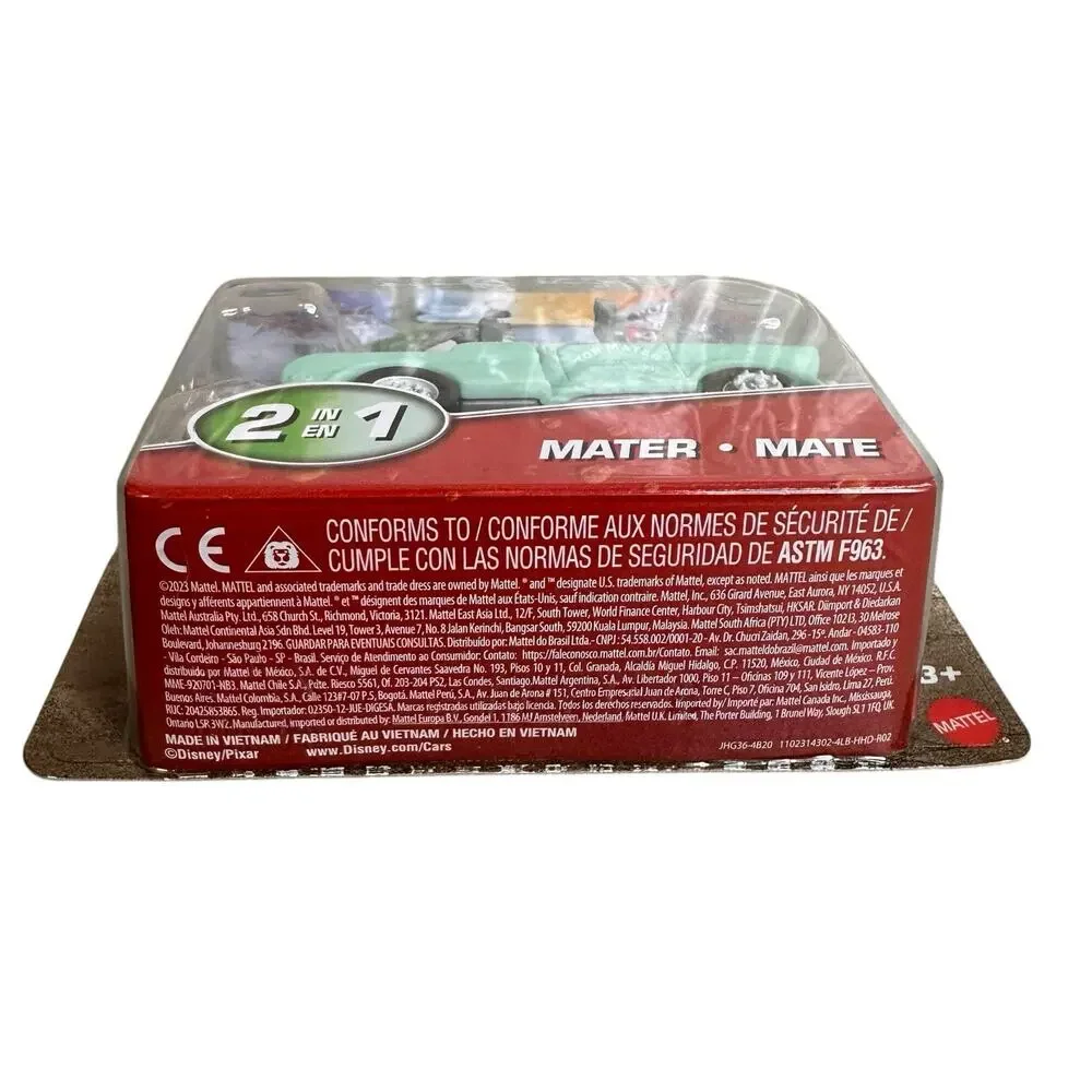 Disney Pixar Cars Color Changers Mater Mate Color Change 1:55 Diecast Mattel New